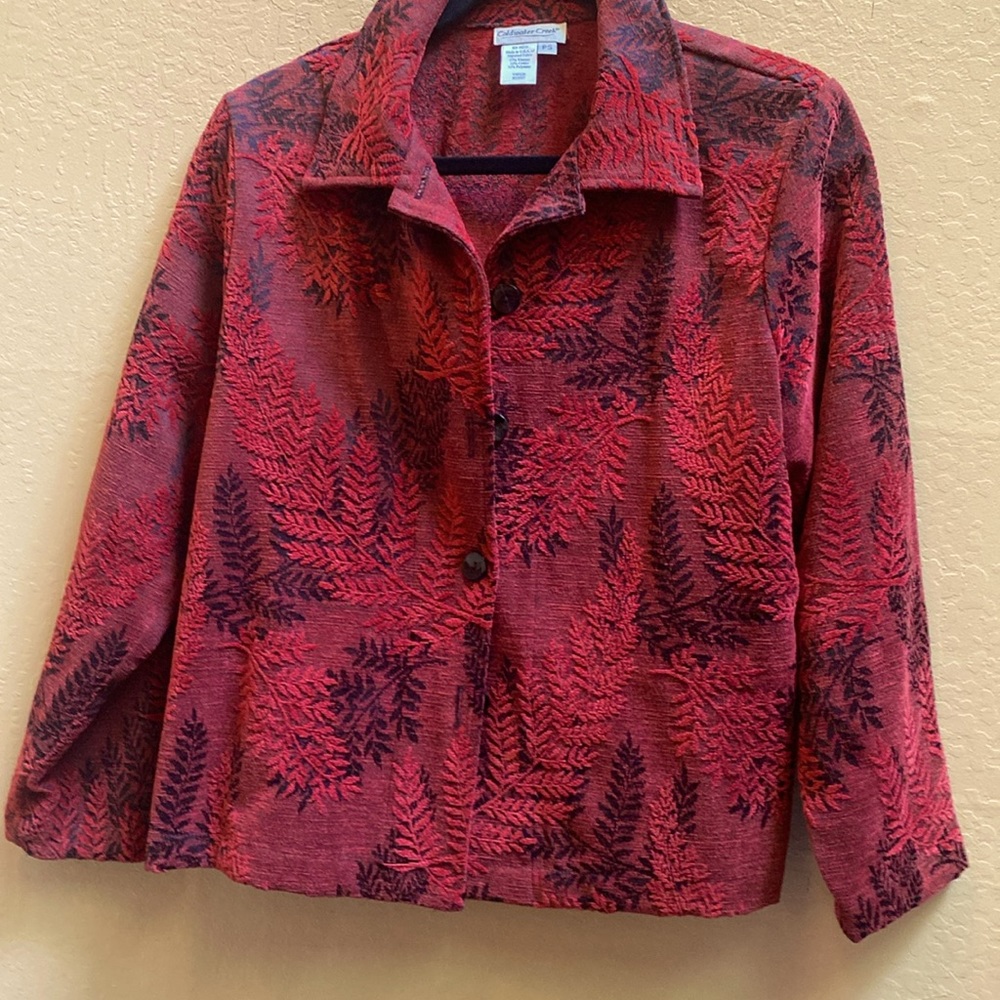 Red jacket